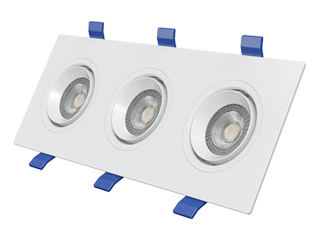 다운라이트 SMT타입 사각 3구